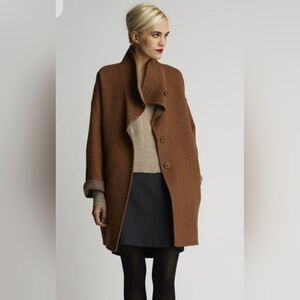 Eileen Fisher Baby Alpaca Double Blend Coat